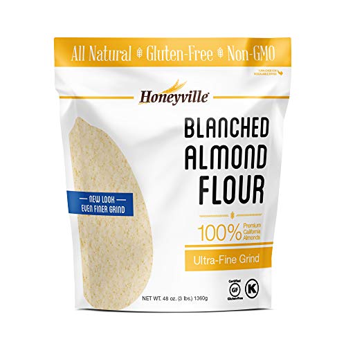 Book Cover Honeyville Gluten Free Super Fine Almond Flour 1361g