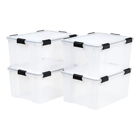 IRIS USA, Inc. UCB-LD WEATHERTIGHT Storage Box, 62 Quart
