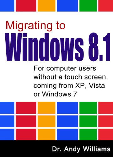 Windows 8.1 :: Migrating to Windows 8.1.: For computer users without a touch screen, coming from XP, Vista or Windows 7