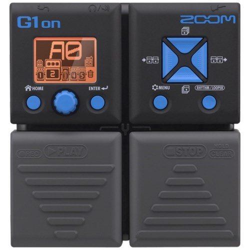 Zoom G1on Pédale Multi-effets pour Guitare électrique