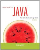 Starting Out with Java: From Control Structures through Objects (5th Edition) by Gaddis, Tony 5th (fifth) (2012) Paperback