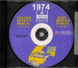 1974 PLYMOUTH REPAIR SHOP & SERVICE MANUAL & BODY MANUAL CD INCUDES: Plymouth Suburban (Custom & Sport), Fury models, Road Runner, Satellite, Custom, Sebring, 'Cuda, Barracuda, Duster, 360, Valiant, and Scamp. 74