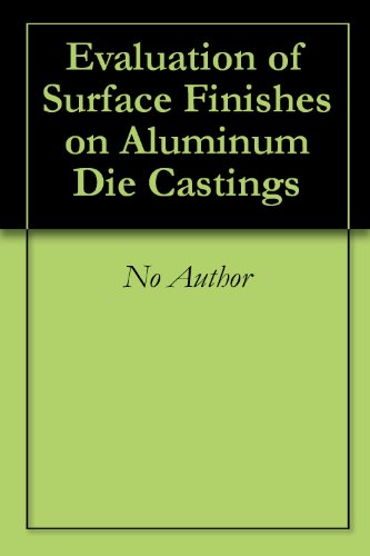 Evaluation of Surface Finishes on Aluminum Die Castings