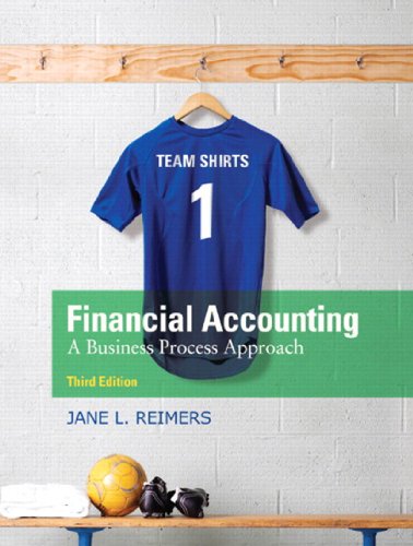 Financial Accounting: Business Process Approach