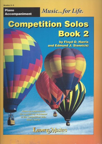 Competition Solos, Piano Accompaniment - Book 2 W/cd