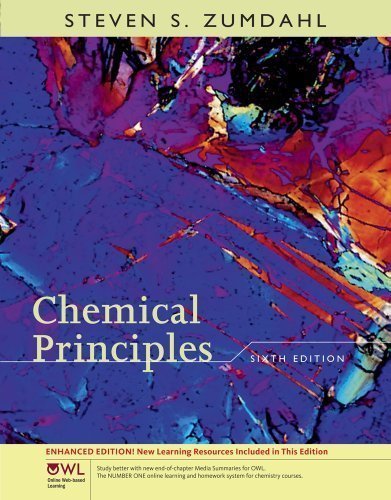 Chemical Principles, Enhanced Edition (Book Only) (Available Titles Owl) by Zumdahl, Steven S. (2010) Hardcover