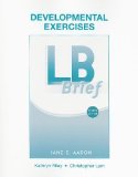 Developmental Exercises for LB Brief by Aaron, Jane E. (2010) Paperback