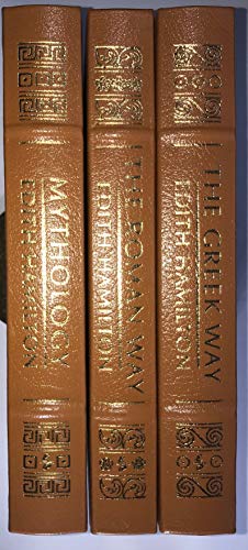 Edith Hamilton's: MYTHOLOGY, GREEK WAY, ROMAN WAY 3 vol