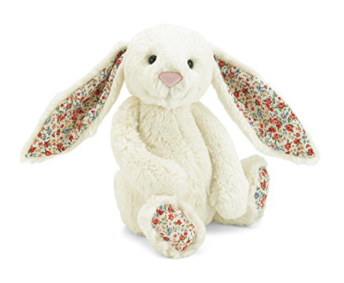 Jellycat Blossom Lily Bunny Stuffed Animal, Medium, 12 inches