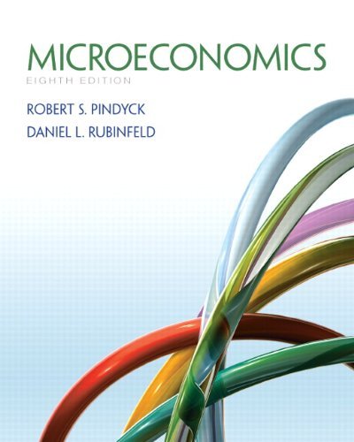 By Robert Pindyck - Microeconomics (Pearson Series in Economics) (8th Edition) (1/31/12)