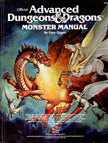 Advanced Dungeons & Dragons Monster Manual,  4th Edition