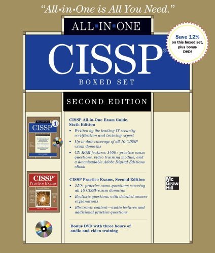 By Shon Harris - CISSP Boxed Set, Second Edition (All-in-One) (2nd Edition) (12/26/12)