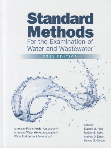 By Apha - Standard Methods for the Examination of Water and Wastewater (22nd Edition) (12.6.2011)