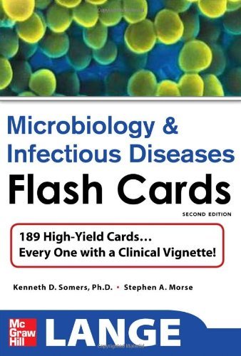 By Kenneth D. Somers - Lange Microbiology and Infectious Diseases Flash Cards, Second Edition (LANGE FlashCards) (2nd Edition) (5/23/10)