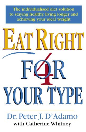 By Dr Peter D'Adamo - Eat Right 4 Your Type (New Ed) (3.3.1998)