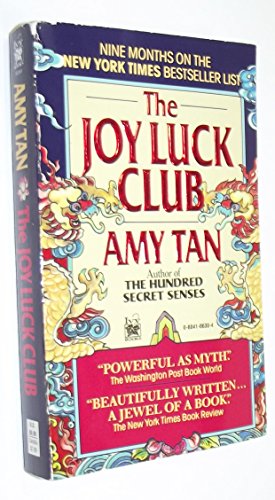 By Amy Tan - Joy Luck Club (3/31/90)