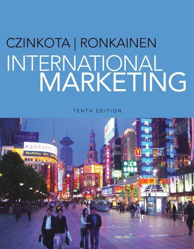 By Michael Czinkota - International Marketing (10th) (7/14/12)