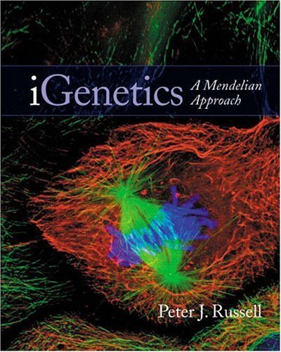 By Peter J. Russell - iGenetics: A Mendelian Approach (Genetics Place) (1st Edition) (3.5.2005)