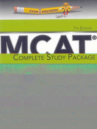By Jonathan Orsay - Examkrackers Complete MCAT Study Pkg: 5 Book Package (7th Edition) (2/13/07)