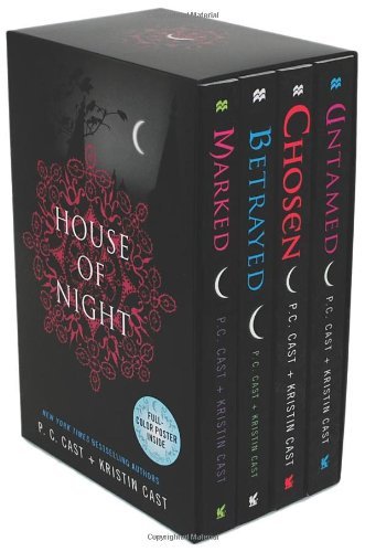 By P. C. Cast - House of Night, Books 1-4 (Marked / Betrayed / Chosen / Untamed) (1st Edition) (9/27/09)
