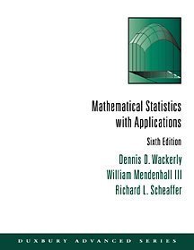 By Dennis D. Wackerly - Mathematical Statistics with Applications (6th Edition) (4/30/01)