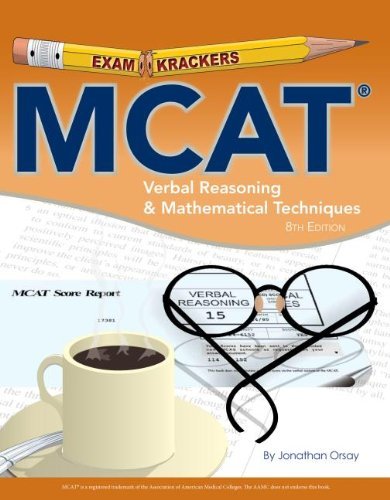 By Jonathan Orsay - 8th EdExamkrackers MCAT Study Package (EXAMKRACKERS MCAT MANUALS) (8th Eighth Edition)