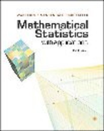 By Dennis Wackerly - Student Solutions Manual for Wackerly/Mendenhall/Scheaffer's Mathematical Statistics with Applications, 7th (7th Edition) (9/22/07)