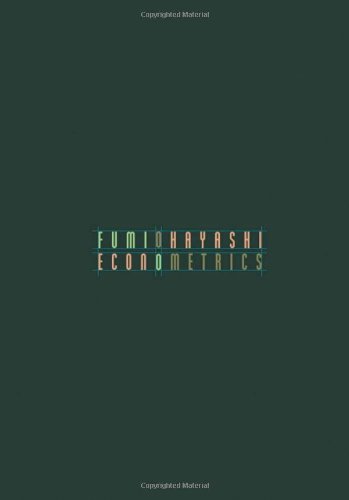 By Fumio Hayashi - Econometrics (1st Edition) (9/30/00)