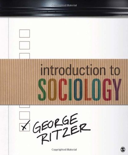By George Ritzer - Introduction To Sociology (6/30/12)