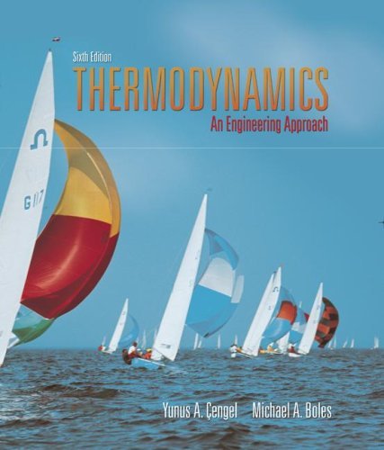 By Yunus Cengel - Thermodynamics: An Engineering Approach with Student Resource DVD (6th Edition) (8/23/06)