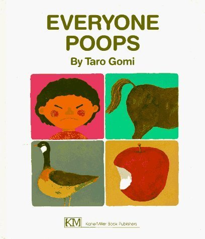 Book Cover By Taro Gomi - Everyone Poops (1st Edition) (8.2.1993)