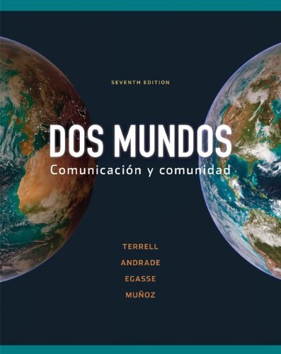 By Tracy Terrell - Workbook/Lab Manual Part B to accompany Dos mundos (Cuarderno De Actividades) (7th Edition) (3/28/09)