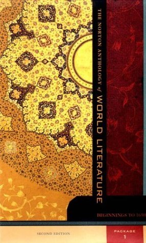 By Sarah N. Lawall - The Norton Anthology of World Literature Package 1: Beginnings to 1650 (2 Expanded) (4/15/01)