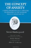 By Sâ‚¬Ã¶ren Kierkegaard - Kierkegaard's Writings, VIII: Concept of Anxiety: A Simple Psychologically Orienting Deliberation on the Dogmatic Issue of Hereditary Sin (1st Edition) (1.2.1981)