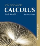 By Jon Rogawski - Single Variable Calculus: Single Variable (2nd Edition) (2/23/11)