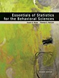 By Susan A. Nolan - Essentials of Statistics for the Behavioral Sciences (2nd Edition) (4.3.2013)