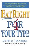 By Dr Peter D'Adamo - Eat Right 4 Your Type (New Ed) (3.3.1998)