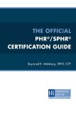 By Raymond B - Official Phr (R) /Sphr (R) Certification Guide (9.1.2013)