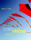 By Mario F. Triola - Elementary Statistics Using Excel Plus NEW MyStatLab with Pearson eText -- Access Card Package (5th Edition) (5th Edition) (1/24/13)