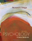 By Richard A. Griggs - Psychology: A Concise Introduction (3rd edition) (12/14/10)