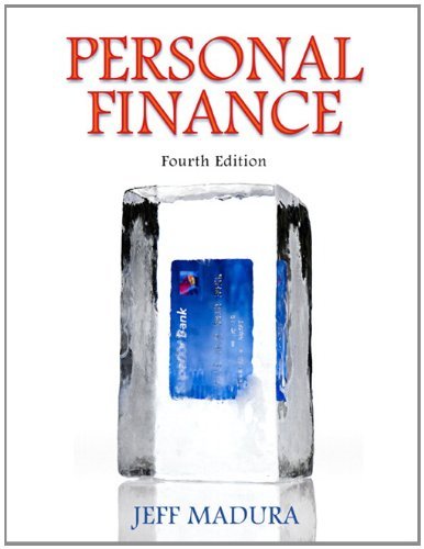 By Jeff Madura - Personal Finance (4th Edition) (4th Edition) (12/15/09)