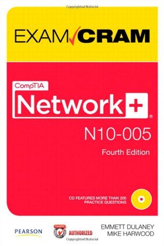 By Emmett Dulaney - CompTIA Network+ N10-005 Authorized Exam Cram (Exam Cram (Pearson)) (4th Edition) (11/29/11)