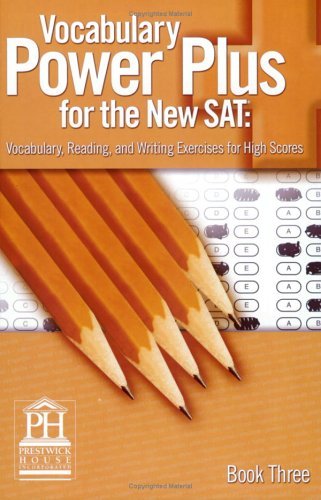 By Daniel A. Reed - Vocabulary Power Plus For The New Sat: Book 3