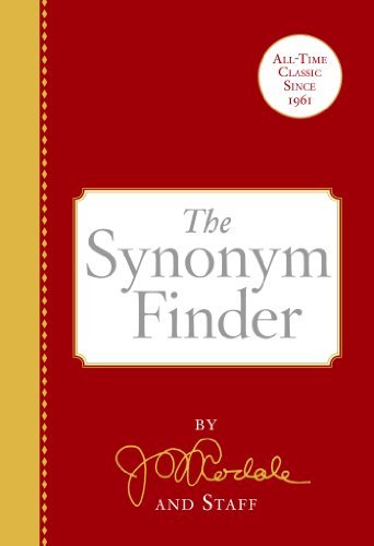 By J. I. Rodale - The Synonym Finder (7/16/58)