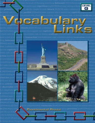 By Continental Press - Vocabulary Workbook: Vocabulary Links, Level G -7th Grade (12.2.2004)