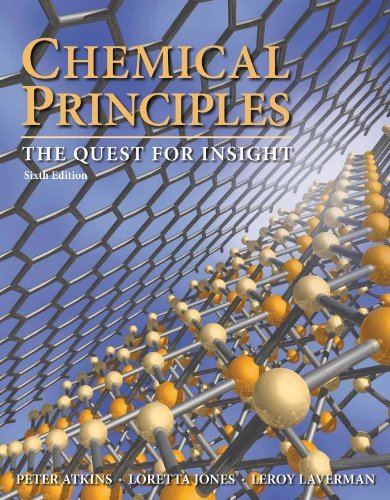 By Peter Atkins - Chemical Principles (6th Edition) (11/21/12)