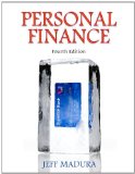 By Jeff Madura - Personal Finance (4th Edition) (4th Edition) (12/15/09)