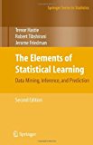 By Trevor Hastie - The Elements of Statistical Learning: Data Mining, Inference, and Prediction, Second Edition (Springer Series in Statistics) (2nd ed. 2009. Corr. 7th printing 2013) (11/23/11)