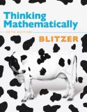 By Robert F. Blitzer - Thinking Mathematically, Fifth Edition (5th) (12/18/09)