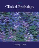 By Timothy J. Trull - Clinical Psychology (with InfoTracÃ´Â¸) (7th Edition) (7.6.2004)